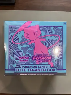 Pokemon TCG Sword & Shield-Pokemon Center Fusion Strike Elite Trainer Box ETB - Image 1