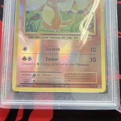 Pokemon Charmander 9/108 Evolutions Reverse Holo Common PSA 9 (2016) - Image 2