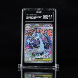 2025 Pokemon Mega Charizard X EX Phantasmal Flames UPC Promo #023 TAG 8.5 - Image 3