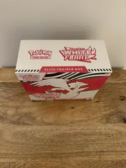 Pokemon TCG Scarlet & Violet White Flare ETB (Elite Trainer Box) Factory Sealed - Image 2