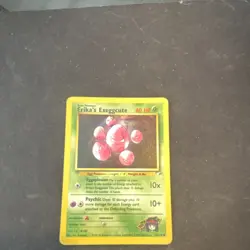 Pokemon Erika's Exeggcute 102/132 Gym Heroes Basic 40 HP English TCG - Image 1