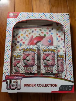 Pokemon TCG Scarlet & Violet - 151 Binder Collection - 4 Packs factory sealed - Image 1