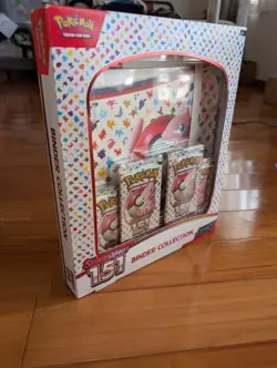 Pokemon TCG Scarlet & Violet - 151 Binder Collection - 4 Packs factory sealed - Image 2