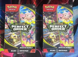 2026 Pokemon Perfect Order Booster Bundle Brand New Sealed x2 LOT! - Image 1