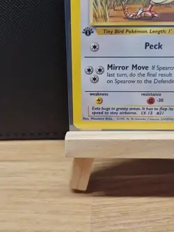 Pokemon TCG 1999 WOTC Jungle 1st Edition Spearow 62/64 - Near Mint - Image 5