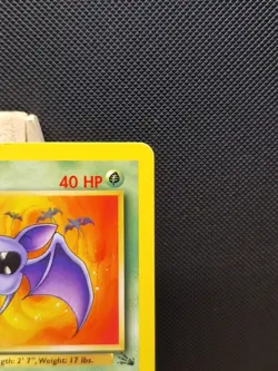 Pokemon 1999 WOTC 1st Edition Fossil Zubat 57/62 - Excellent - Image 4