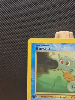 Pokemon 1999 WOTC 1st Edition Fossil Horsea 49/62 - Moderately Played - Image 3