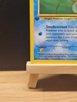 Pokemon 1999 WOTC 1st Edition Fossil Horsea 49/62 - Moderately Played - Image 5