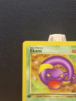 Pokemon 1999 WOTC 1st Edition Fossil Ekans 46/62 - Near Mint - Image 3