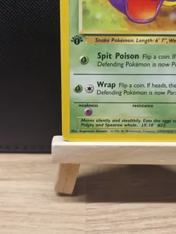 Pokemon 1999 WOTC 1st Edition Fossil Ekans 46/62 - Near Mint - Image 5