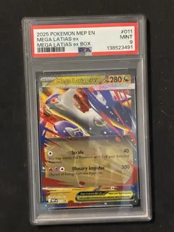 🔥 Mega Latias EX Promo 11 Pokemon TCG ✨ Rare Holo Legendary Collector Gem 💎 - Image 1