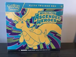 POKEMON ASCENDED HEROES ELITE TRAINER BOX + TECH STICKERS CHARMANDER & GASTLY - Image 2
