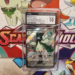 CGC 10 Meowscarada ex SVP 078 Black Star Promo - Pokemon TCG - SHIPS FAST - Image 1