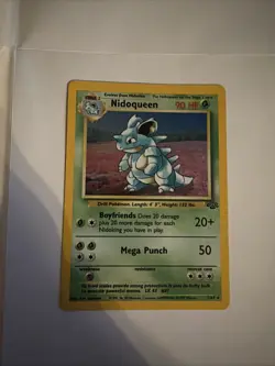 Nidoqueen 7/64 - Jungle Set - Holo Rare - Pokemon TCG - LP - Vintage 1999 - Image 1