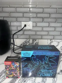 Pokemon TCG Phantasmal Flames ETB and Booster Bundle Factory Sealed - Image 1