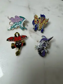 Official Pokemon Pins Lot Of 4 - Image 1