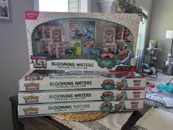 Pokemon Scarlet Violet 151 Blooming Waters Premium Collection Sealed - Lot of 4 - Image 1