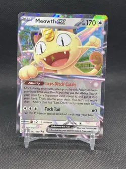 Meowth EX 062/088 Pokemon TCG : Perfect Order NM - Image 1