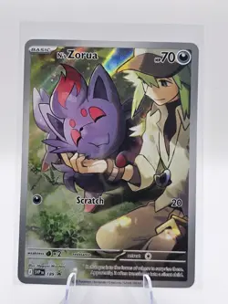 N's Zorua SVP 189 Promo Pokemon Journey Together - Image 1