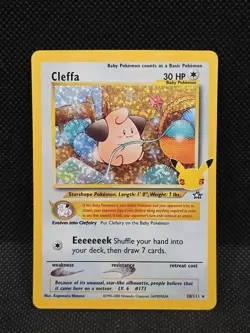 Cleffa 20/111 Holo Rare 25th Anniversary Celebrations 2021 Pokemon - Image 1