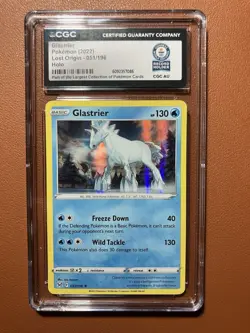 Glastrier Pokemon 2022 Lost Origin 051/196 Holo - Image 1