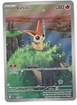 Pokemon TCG: Victini (B&W Illus. Collection) - SVP208 - SV Promos - NM - Image 1