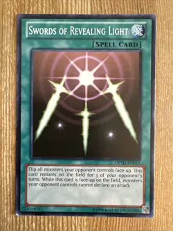 YuGiOh! Swords of Revealing Light DPYG-EN018 Card Near MINT - Image 1