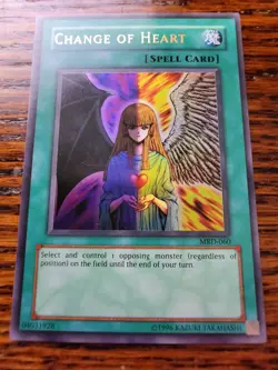 (Spell) Change of Heart MRD-060 Ultra Rare Unlimited Edition Light Play - Image 1