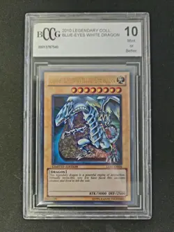 Yu-Gi-Oh! Blue-Eyes White Dragon LC01-EN004 Ultra Rare BCCG 10 - Image 1