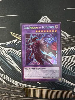 Yugioh - Dark Magician Of Destruction (MZMU-EN011) Secret Rare 1st Edition - NM - Image 1