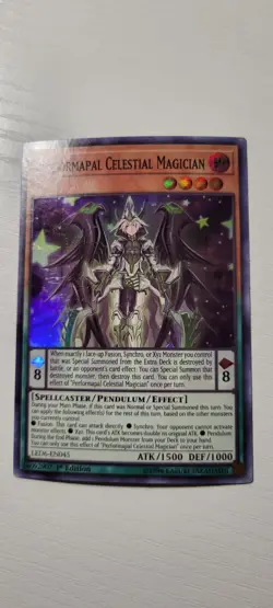 Performapal Celestial Magician LED6-EN045 Super Rare Yu-Gi-Oh Card 1st Edition - Image 1