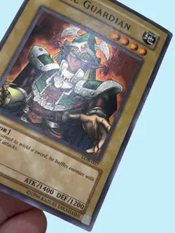 Yu-Gi-Oh! Celtic Guardian HOLO LOB‑007, LP Light Play - Image 3