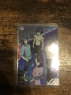 Gundam Arsenal Base Setsuna F Seiei Parallel Rare Used Card - Image 1