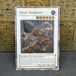 Yugioh Drill Warrior ABPF-EN041 Ultimate Rare NM - Image 1