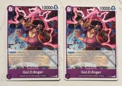 2x One Piece Gol.D.Roger (Tournament 2025) P-107 Promo Card - Image 1