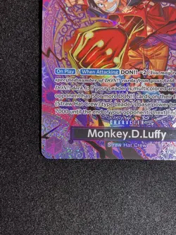 One Piece Card Game - OP-15 - ST26-005 SP - Monkey D. Luffy - English NM/M - Image 4