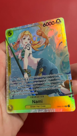 Nami (053) EB03-053 Extra Booster: One Piece Heroines Edition Foil - Image 2