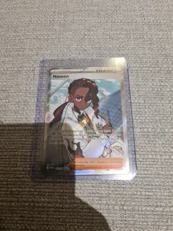 Pokemon TCG Perfect Order Naveen 112/088 Full Art Trainer Secret Rare NM - Image 1
