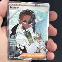 Pokemon TCG Naveen - Full Art Trainer - Perfect Order 112/088 - NM - Image 1