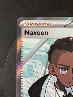 PERFECT ORDER - Naveen 112/088 - Full Art Trainer - Pokemon TCG - NM/M - IN HAND - Image 3