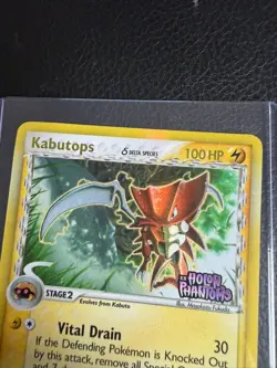 Pokemon Kabutops EX 9/110 Holon Phantoms Delta Species Holo Rare English Card - Image 3