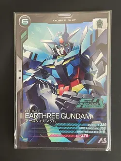 Gundam Arsenal Base Promo Card Earthly Gundam English Rare Condition No - Image 1