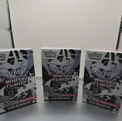 Pokemon TCG White Flare Scarlet and Violet Booster Bundle Factory Sealed - Image 1
