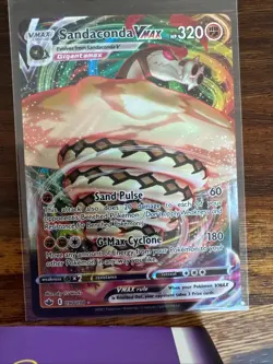Sandaconda VMAX 090/198 Holo VMAX Rare Chilling Reign Pokemon Holo Near Mint - Image 1