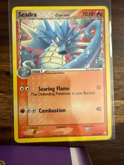 Seadra 52/110 Uncommon Holon Phantoms Pokemon Near Mint - Image 1