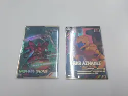 Gundam MSN04FF Sazabi Game Card Rare Arsenal Base Playable - Image 1