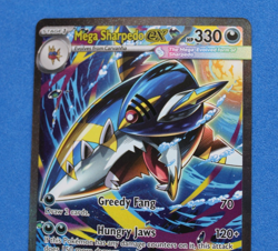 POKEMON PHANTASMAL FLAMES MEGA SHARPEDO EX 127/94 SIR - Image 3