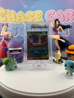 BGS 9 Mega Gengar EX RR 056/094 Phantasmal Flames 2025 Pokemon MINT ENG - Image 2