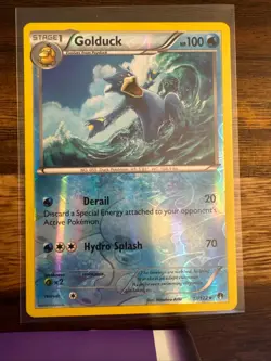 Golduck 17/122 Rare BREAKpoint Pokemon Reverse Holo Near Mint - Image 1