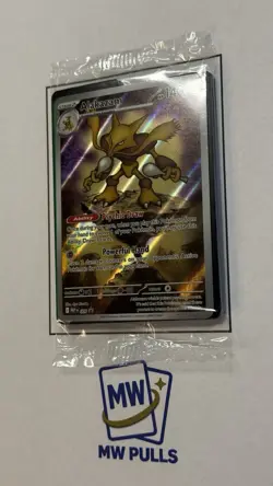 Alakazam 009 Me: Mega Evolution Promo Exclusive Stamped Holo Pokemon TCG sealed - Image 2